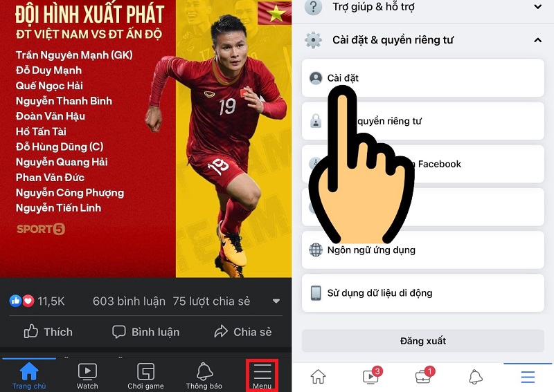 Hướng dẫn ẩn lượt like trên facebook