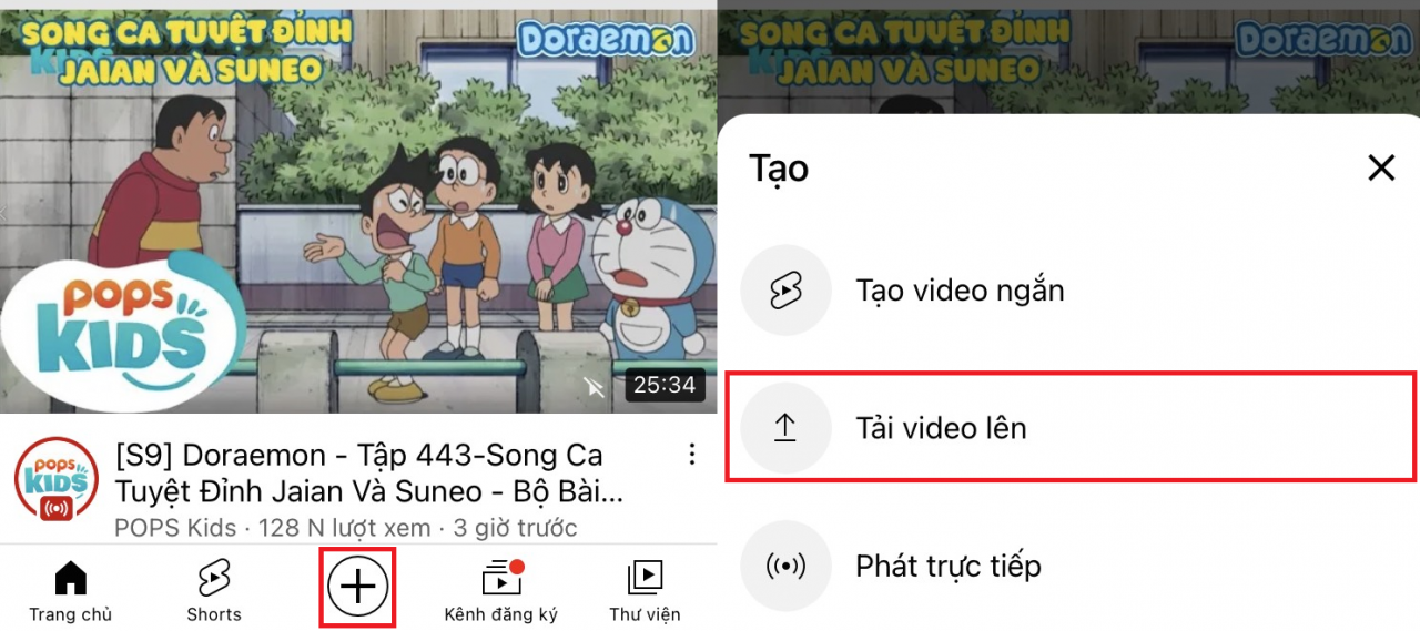 cách đăng video lên youtube bằng điện thoại