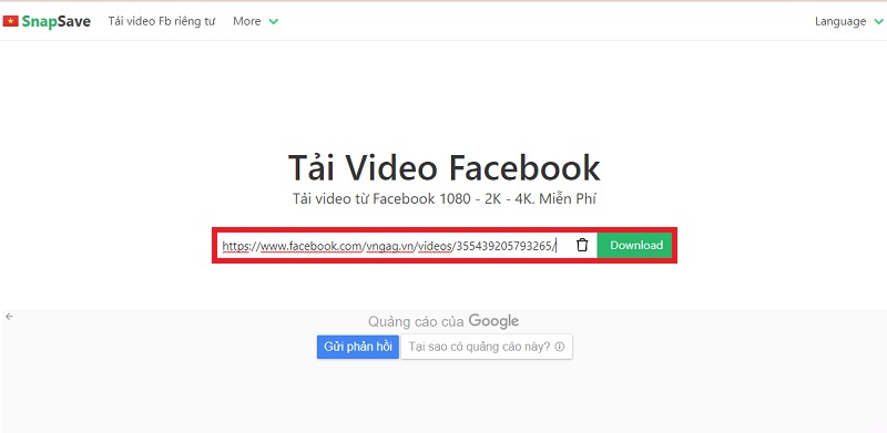  2 Cách tải video từ facebook trên điện thoại và máy tính