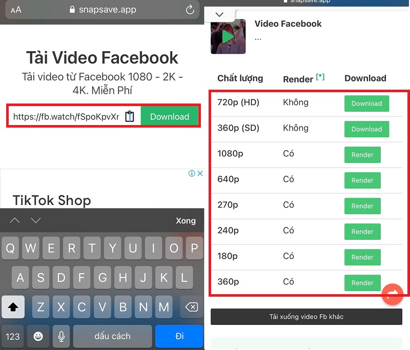  2 Cách tải video từ facebook trên điện thoại và máy tính