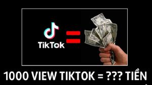1000 view Tiktok được bao nhiêu tiền?