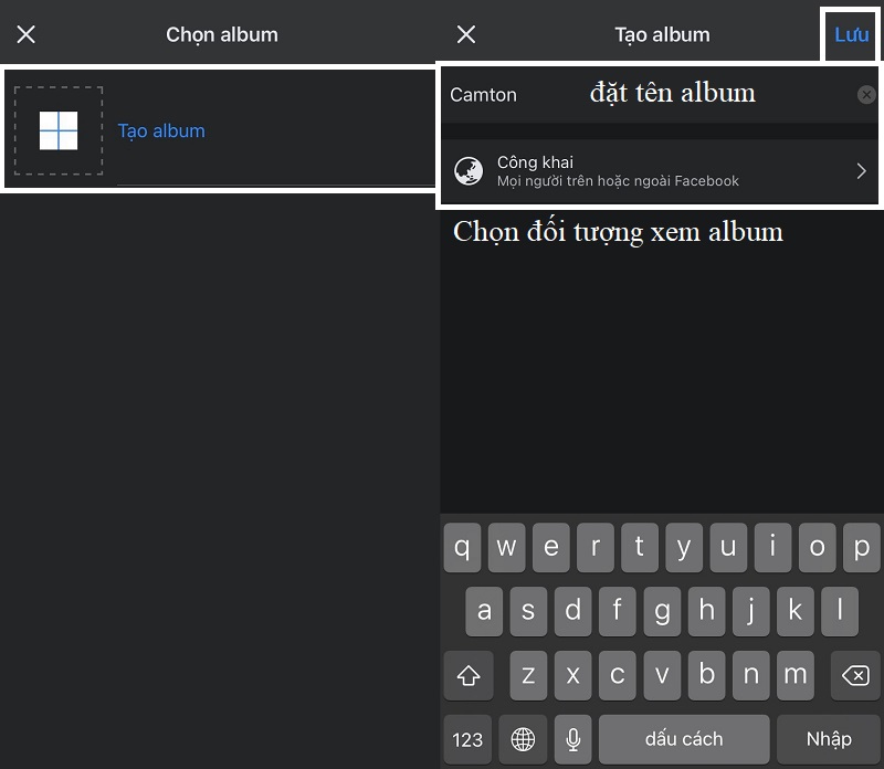 2 Cách tạo album ảnh trên facebook bằng điện thoại, máy tính