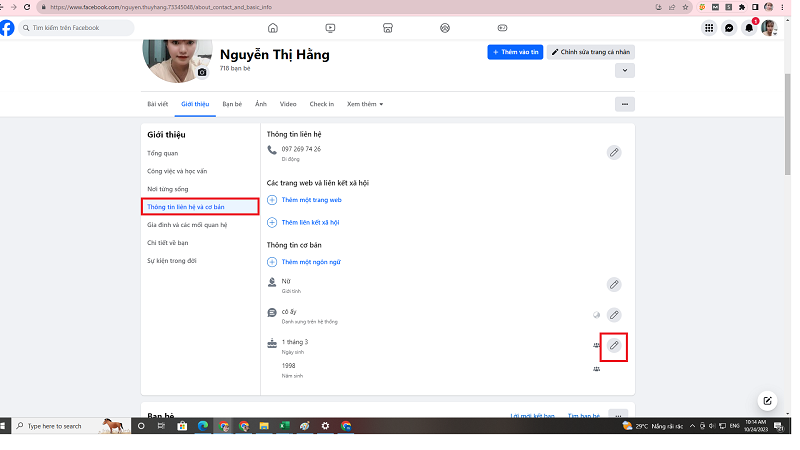 Hướng Dẫn Thay Đổi Ngày Sinh Trên Facebook Cá Nhân