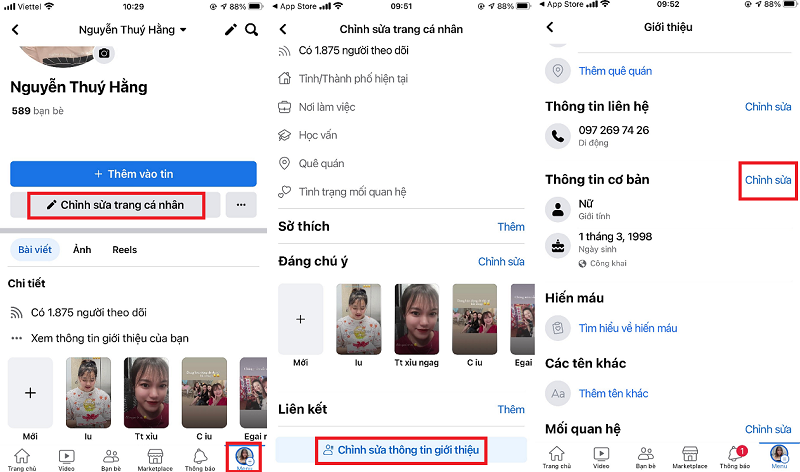 Hướng Dẫn Thay Đổi Ngày Sinh Trên Facebook Cá Nhân