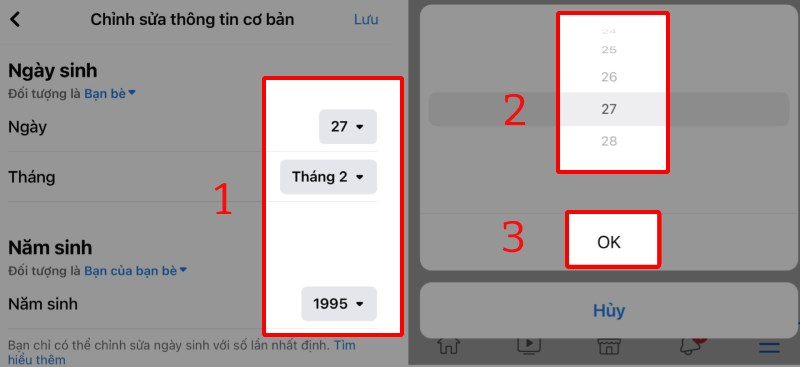 Hướng Dẫn Thay Đổi Ngày Sinh Trên Facebook Cá Nhân