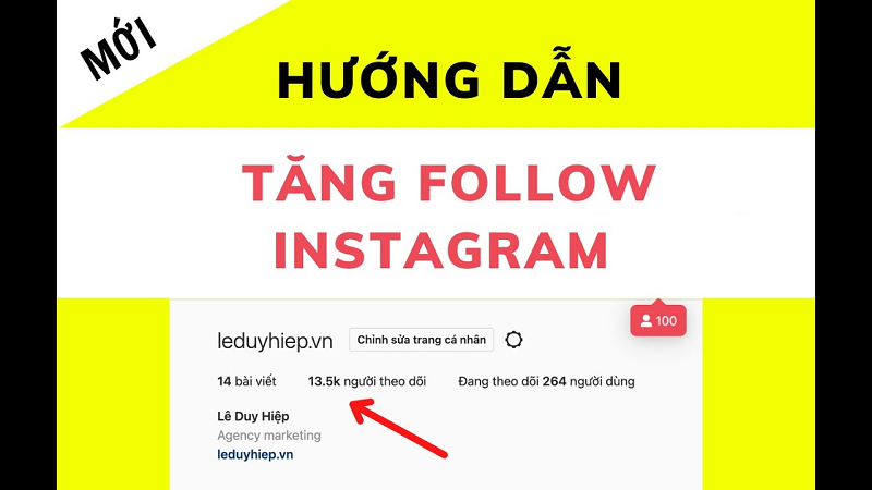 Hướng dẫn cách tăng follow instagram hiệu quả