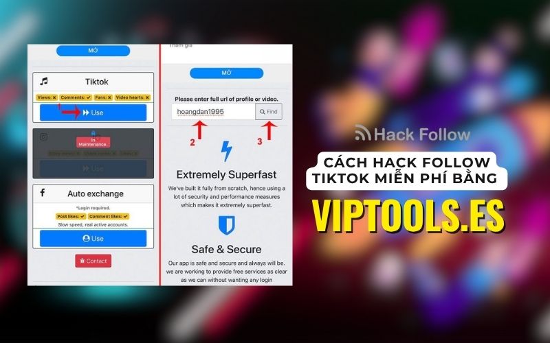 cach hack follow bang viptools es